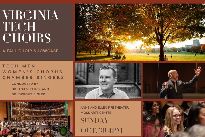 VT Choirs Fall Showcase | Performing Arts Events | Virginia Tech